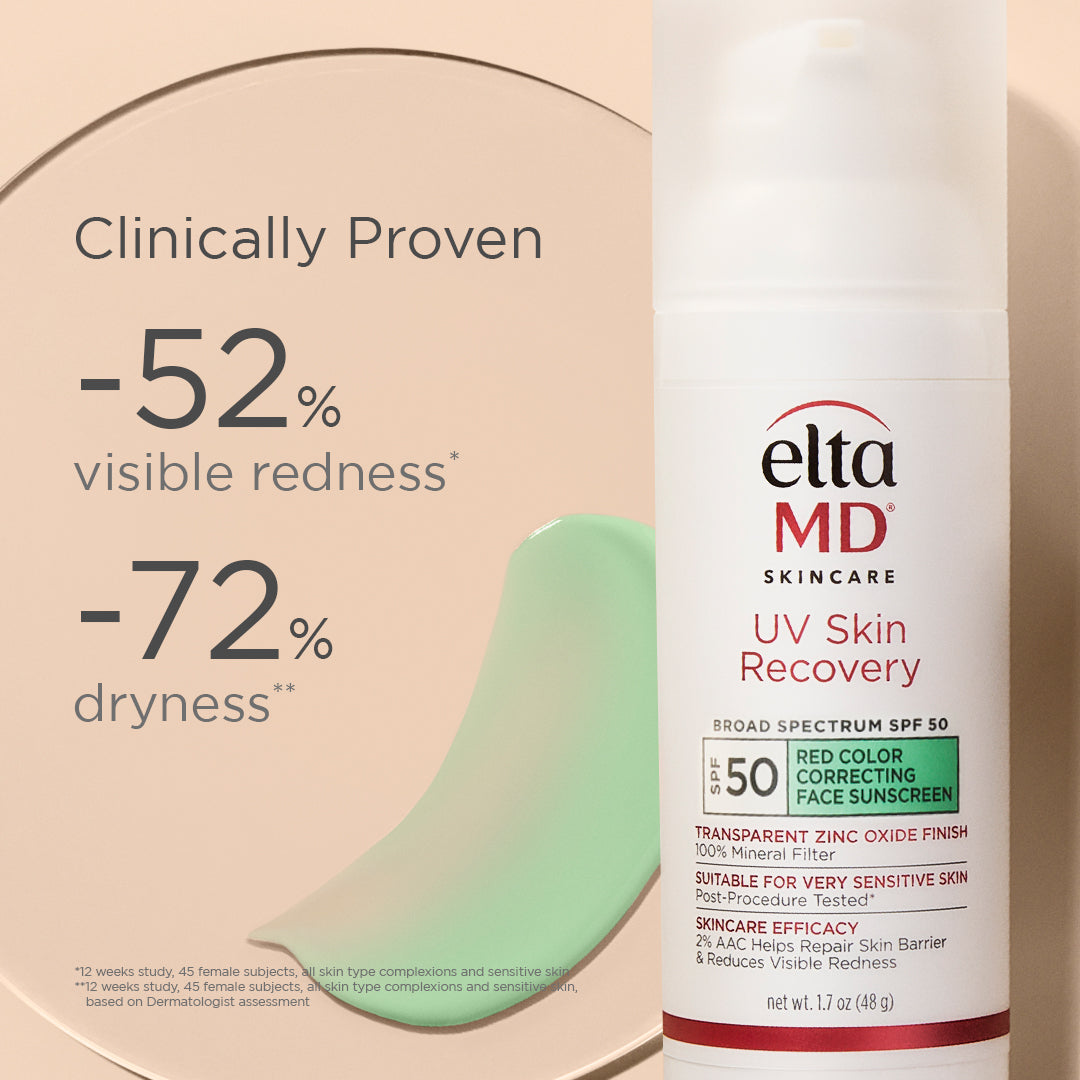 UV Skin Recovery Red Color Correcting SPF 50